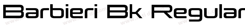 Barbieri Bk Regular字体转换